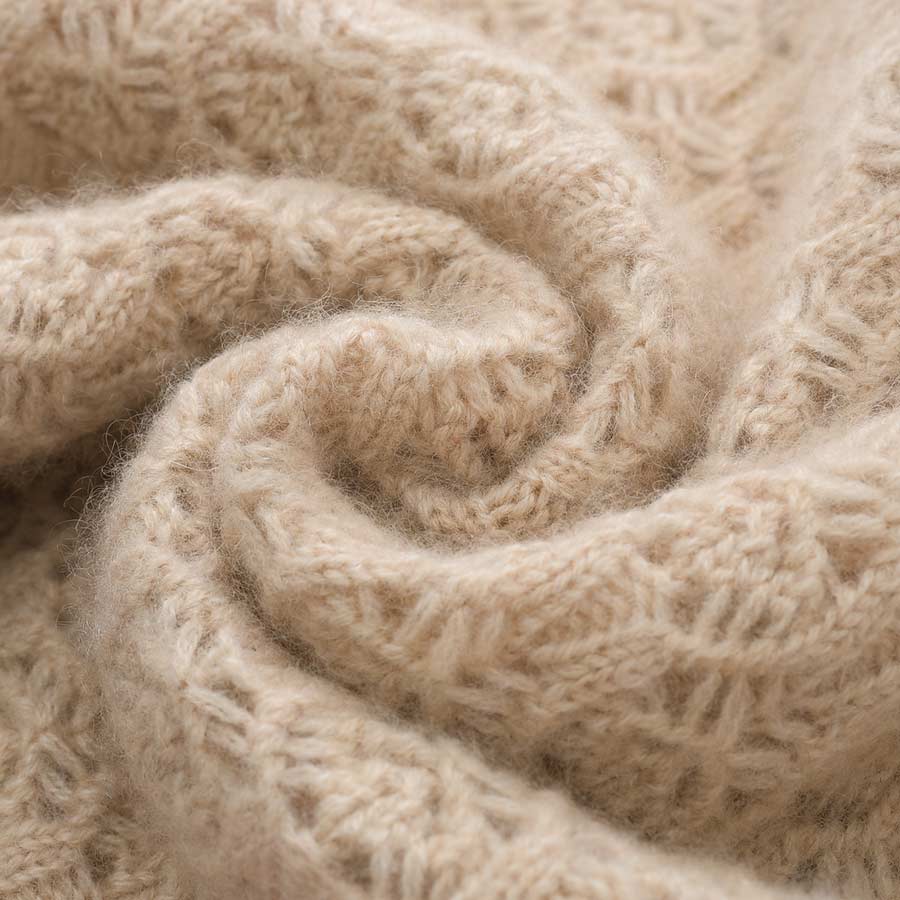 Women's Cashmere Crochet Sweater