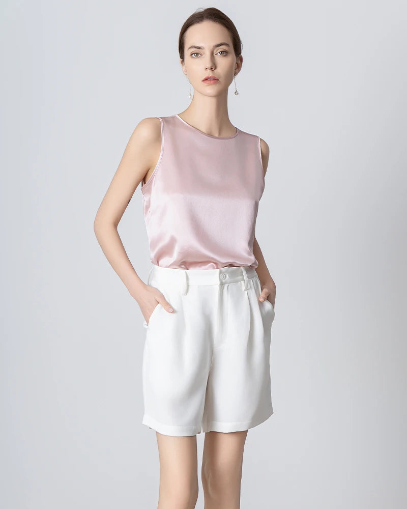 40 Momme Silk Bermuda Shorts