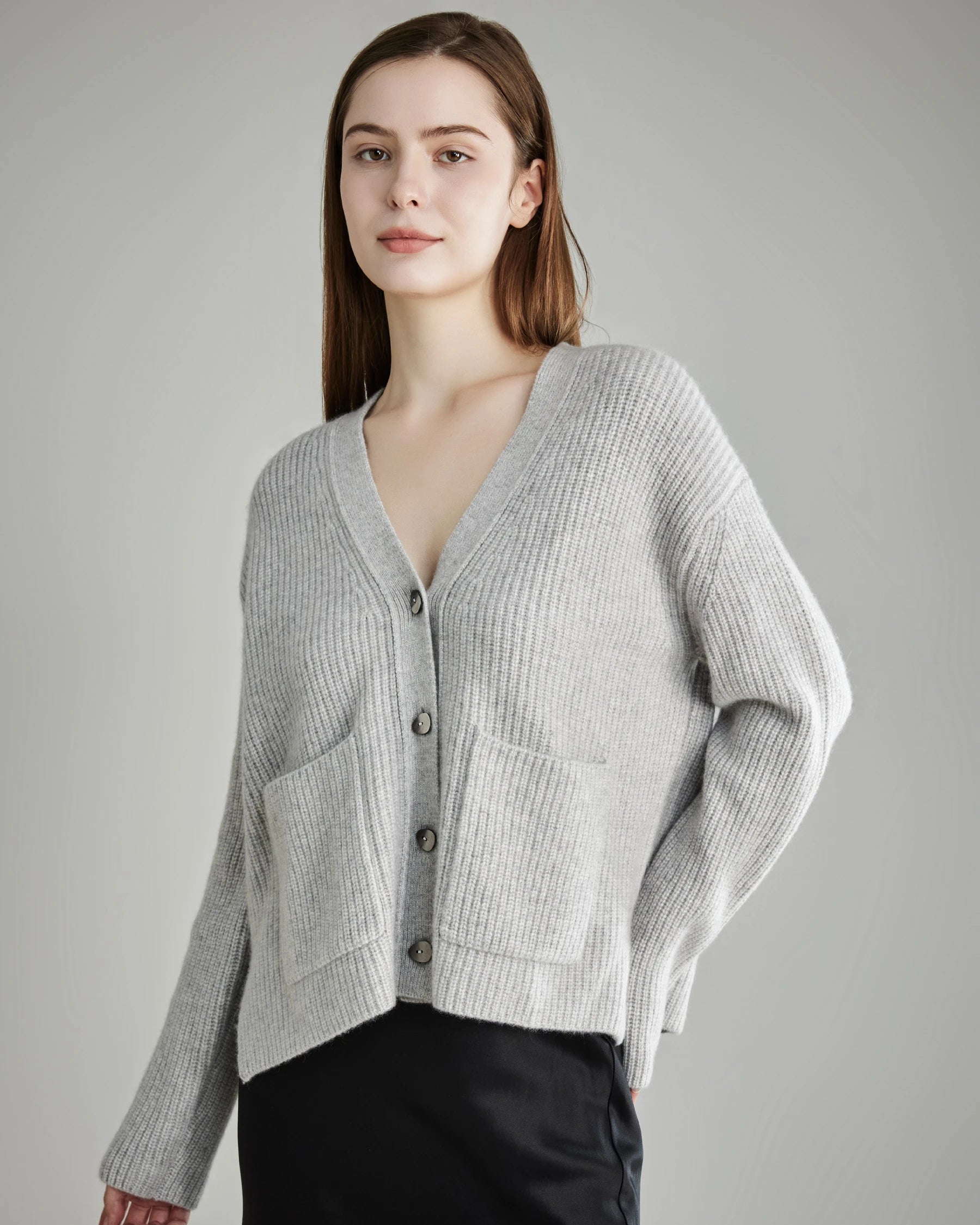 Cozy Cashmere Cardigan with Pockets