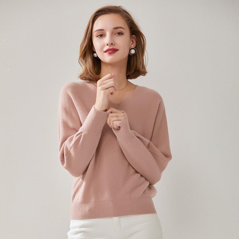 Loft V-Neck Cashmere Sweater