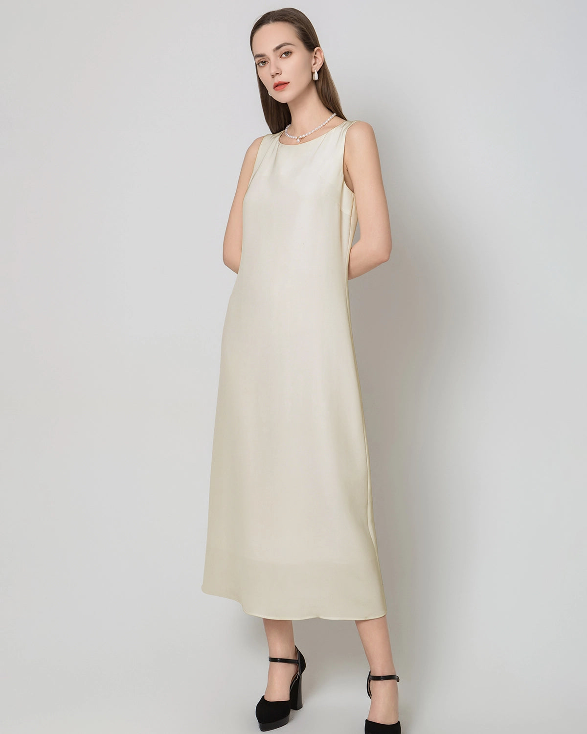 40 Momme Silk Maxi Dress