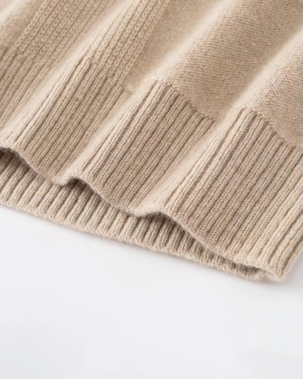 Deep V Neck Cashmere Vest